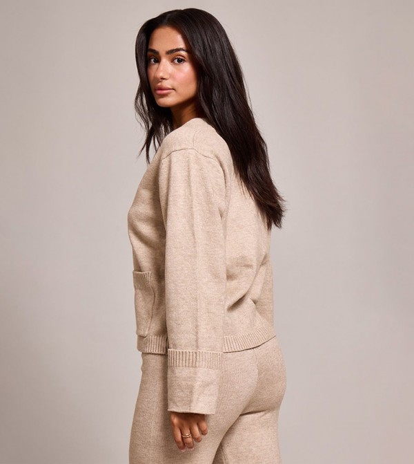 PrettyLittleThing PrettyLittleThing - LIGHT BEIGE Cardigans