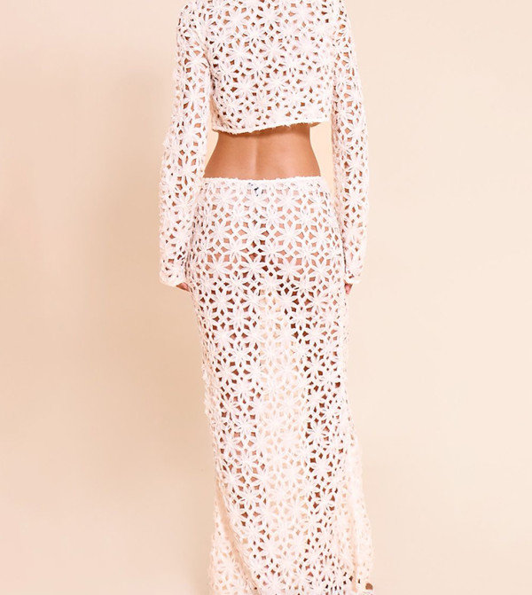 PrettyLittleThing PrettyLittleThing - Beige Maxi Skirts