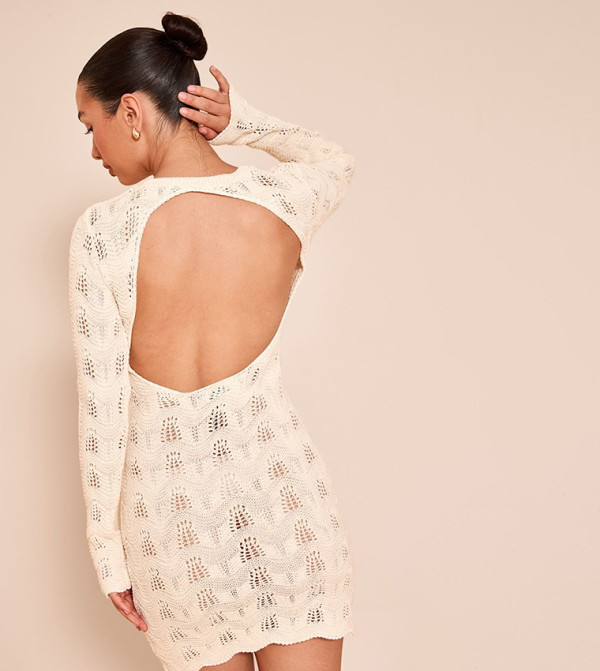 PrettyLittleThing  - Beige Casual Dresses