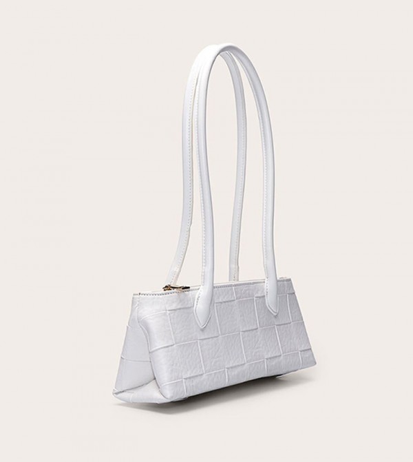 PrettyLittleThing  Bags - White Shoulder bags