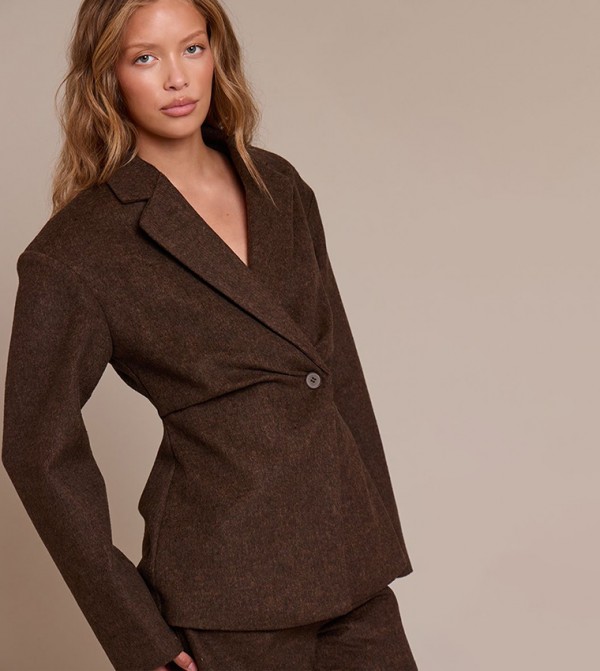 PrettyLittleThing PrettyLittleThing - Brown Blazers