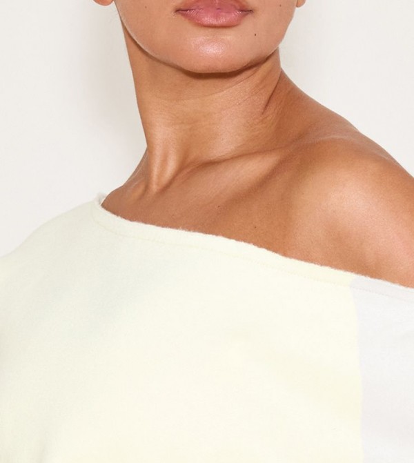 بريتي ليتل ثينغ سويتشيرت - أصفر بلوزات