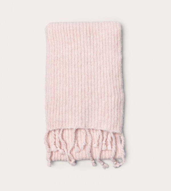 PrettyLittleThing Scarves - Pink Woven Scarves
