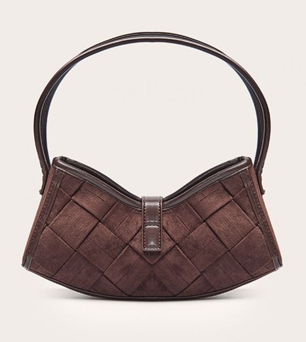 PrettyLittleThing  Bags - Brown Shoulder bags