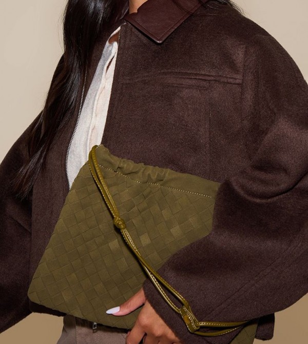 PrettyLittleThing  Bags - Green Shoulder bags