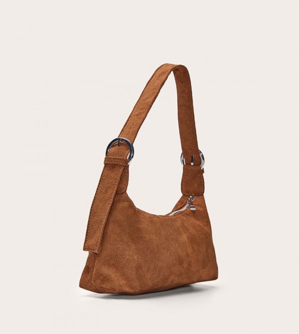 PrettyLittleThing  Bags - Brown Shoulder bags