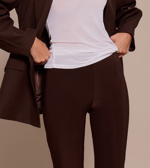 PrettyLittleThing leggings - Brown leggings