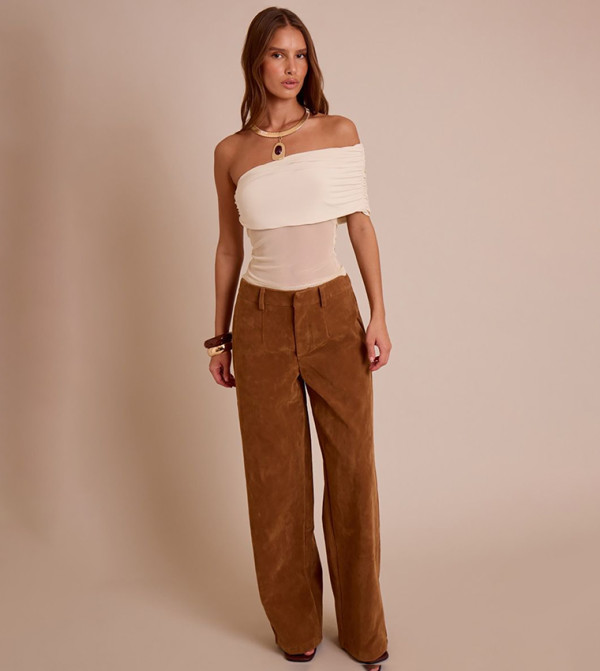 بريتي ليتل ثينغ  - كريمي  Sleeveless Tops