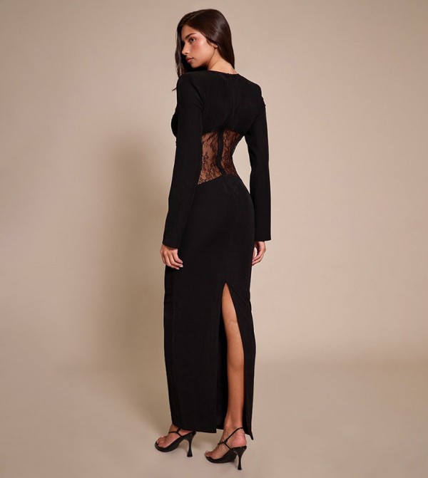 بريتي ليتل ثينغ  فساتين - أسود Maxi Dresses