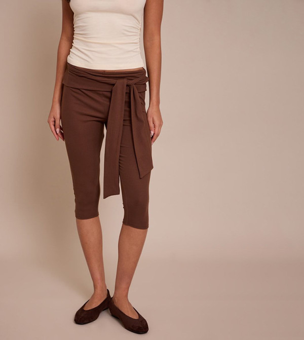 PrettyLittleThing PrettyLittleThing - Brown Casual Pants