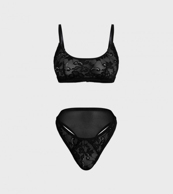 PrettyLittleThing Lingerie - Black Lingerie Sets