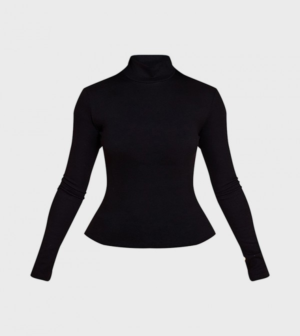 PrettyLittleThing  Casual Tops - Black Casual Tops