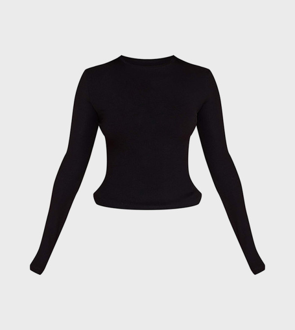 PrettyLittleThing  Clothing - Black Casual Tops
