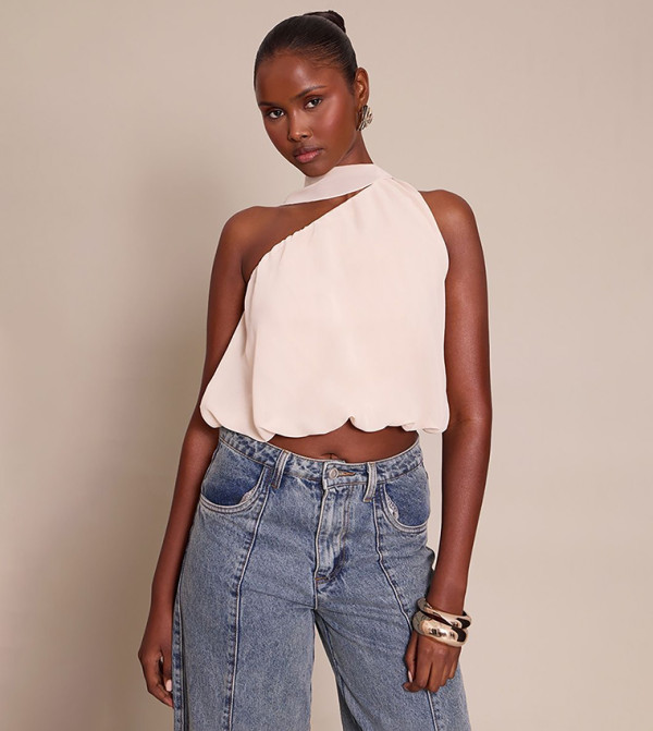 بريتي ليتل ثينغ  - كريمي  Sleeveless Tops