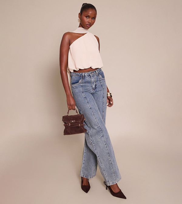 بريتي ليتل ثينغ  - كريمي  Sleeveless Tops