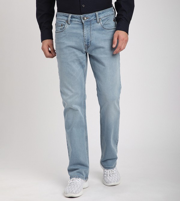 Beverly Hills Polo Club  Clothing - Light Blue Slim Jeans