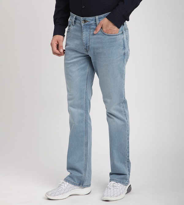 Beverly Hills Polo Club  Clothing - Light Blue Slim Jeans