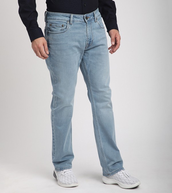 Beverly Hills Polo Club  Clothing - Light Blue Slim Jeans