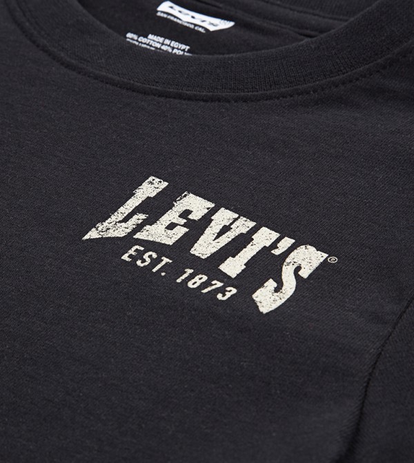 ليفايز  توبات   - أسود T-shirts