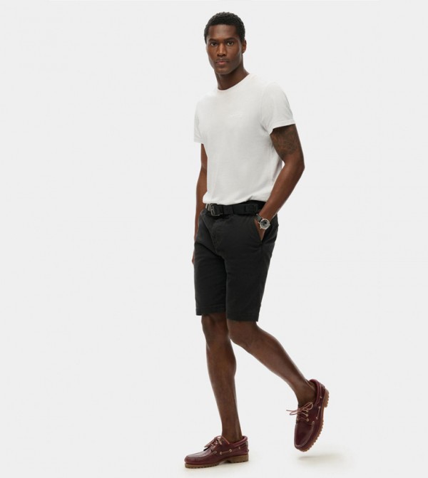 Superdry Superdry - Black Chino Shorts