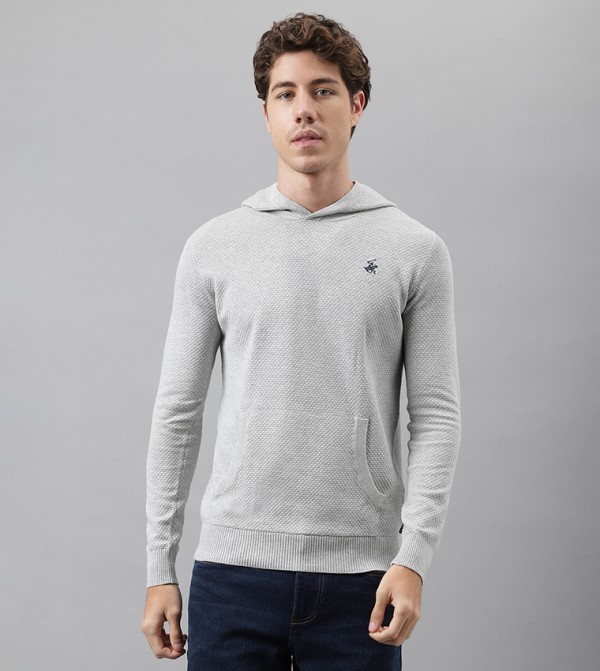 Beverly Hills Polo Club Hoodies - Grey Hoodies