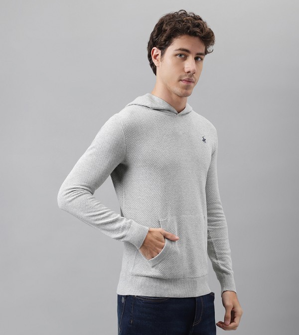 Beverly Hills Polo Club Hoodies - Grey Hoodies