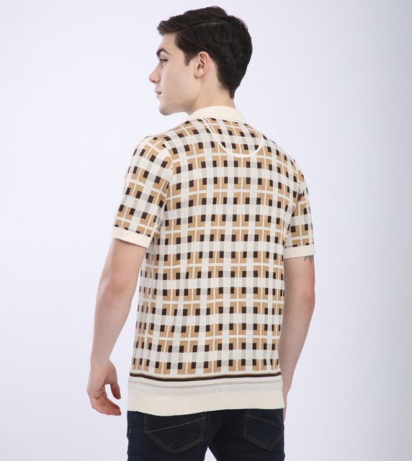 بيفرلي هيلز بولو كلوب  قمصان - أوف وايت  Short Sleeves