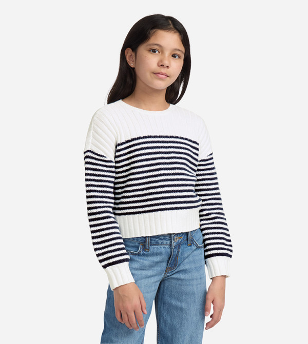 Abercrombie & Fitch  - White Sweaters & Cardigans