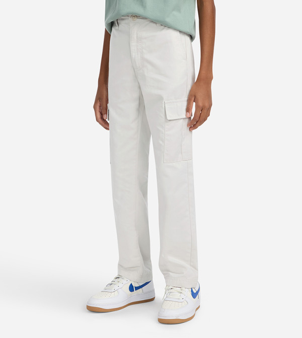 Abercrombie & Fitch Abercrombie & Fitch - Ivory Trousers & Pants