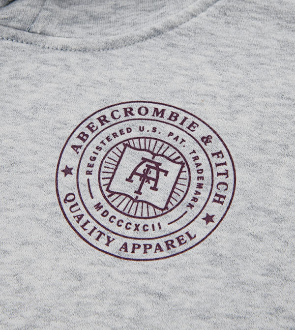 ابيركومبي اند فيتش   هودي - رمادي هودي