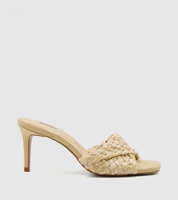 Dune London  Heels - Beige Heeled Sandals