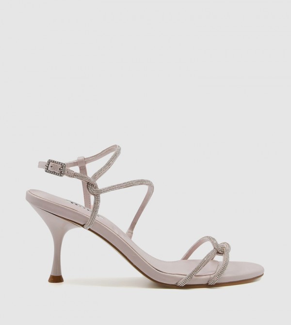 ديون لندن  صنادل - بيج Heeled Sandals