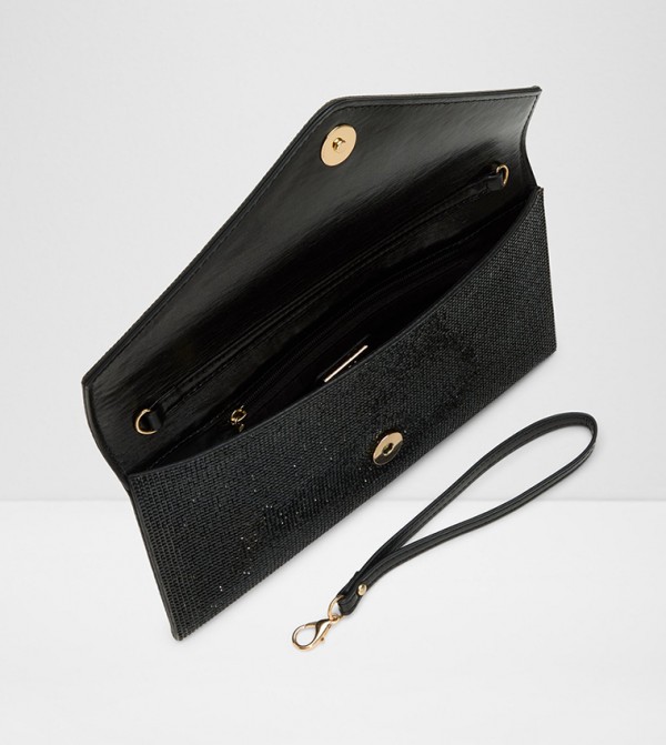Aldo Small Leather Goods - Black Clutches