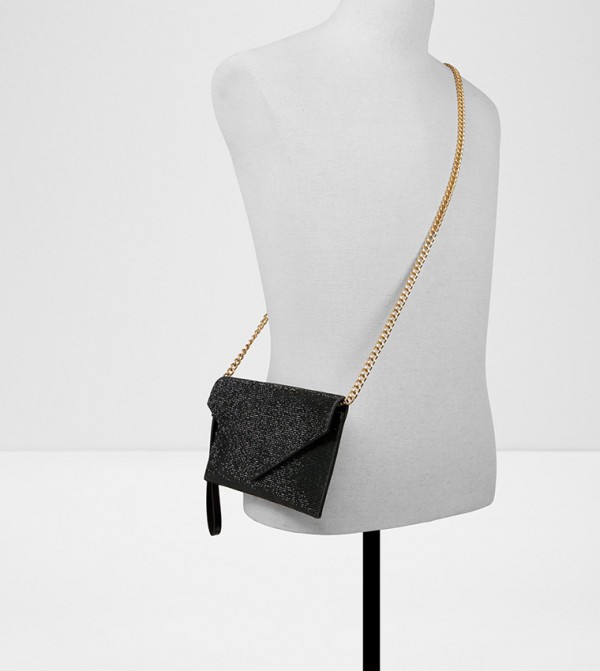 Aldo Small Leather Goods - Black Clutches