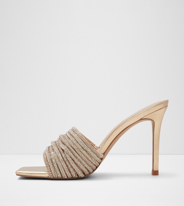 Aldo Aldo - Gold Heeled Sandals