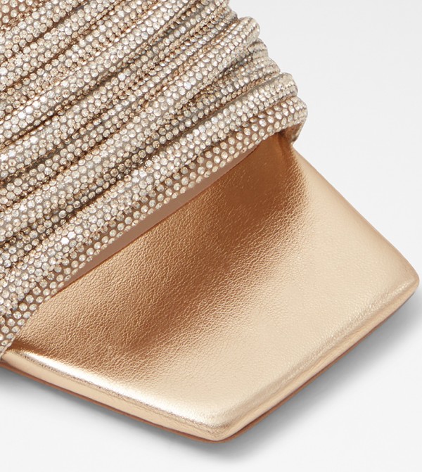 Aldo Aldo - Gold Heeled Sandals