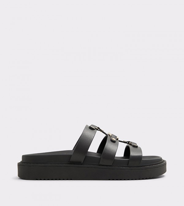 Aldo  Shoes - Black Flat Sandals