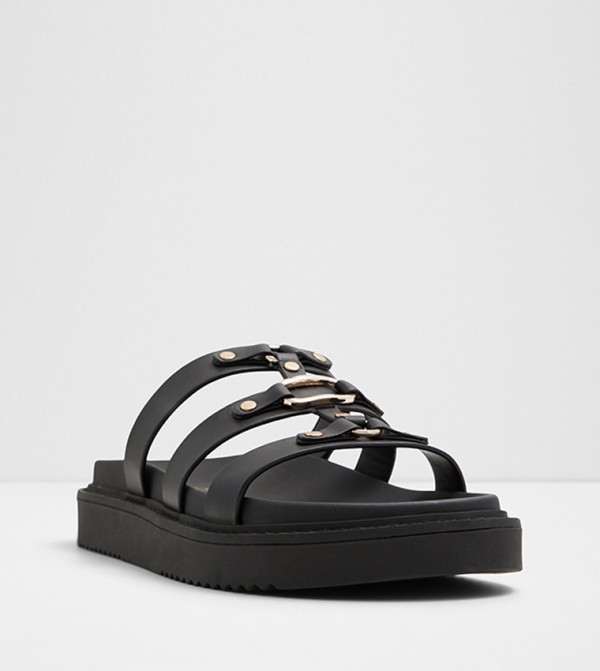 Aldo  Shoes - Black Flat Sandals