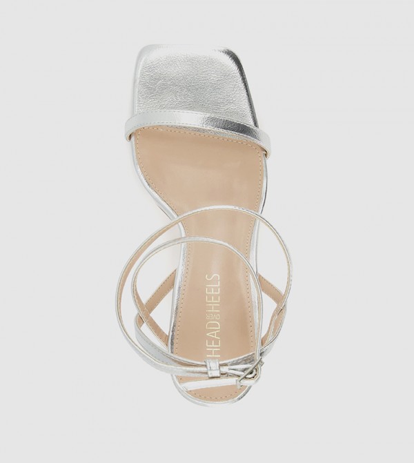 Head Over Heels Head Over Heels - Silver Heeled Sandals