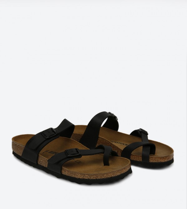 Birkenstock Birkenstock - Black Flat Sandals