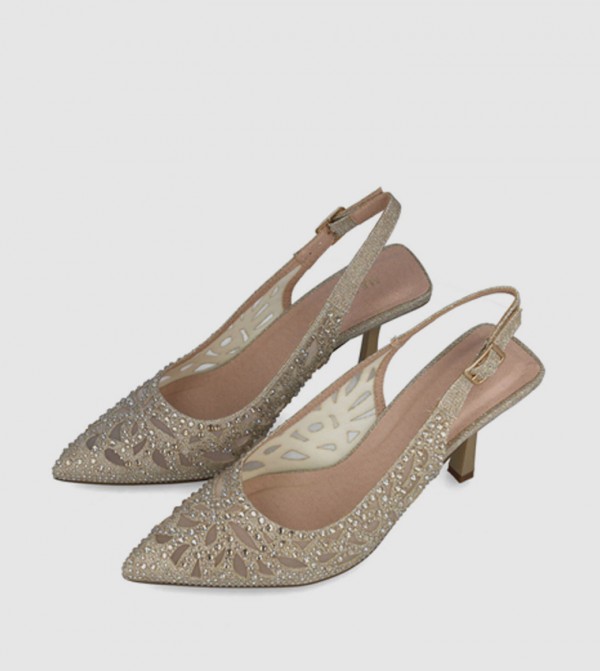 Menbur  - Gold Pumps
