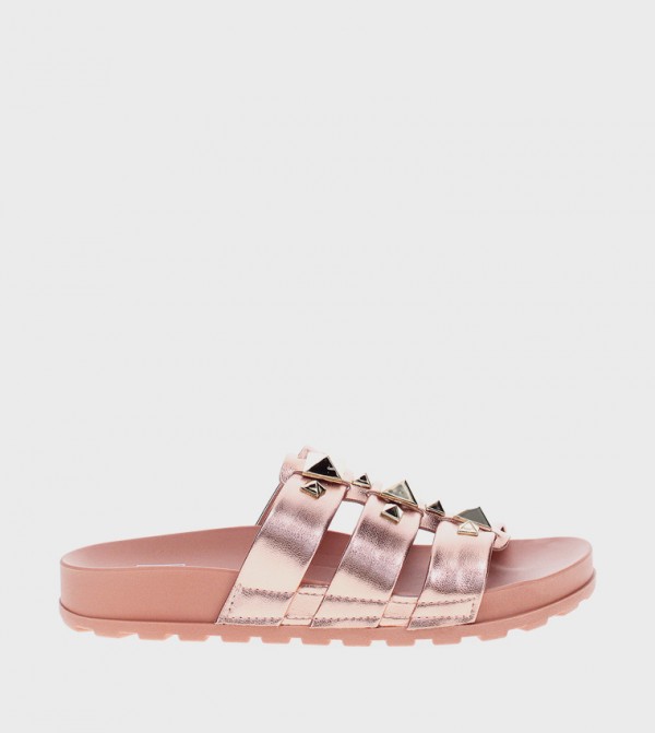 Moleca  - Pink Flat Sandals