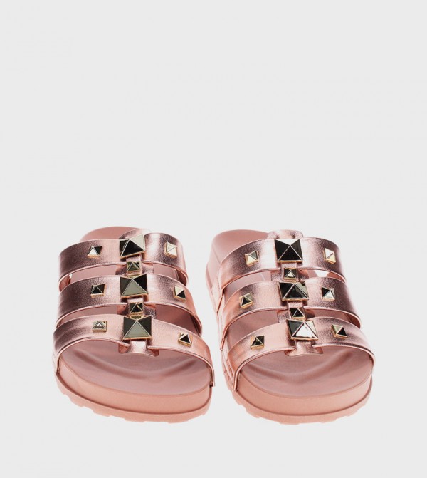 Moleca  - Pink Flat Sandals