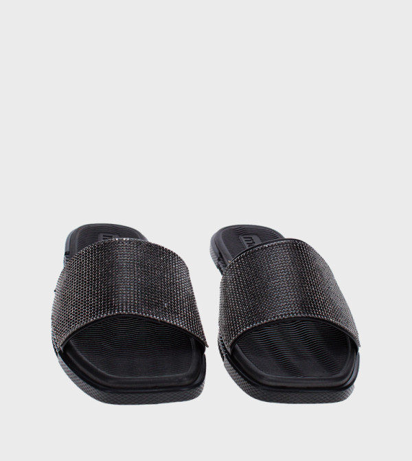 Moleca Moleca - Black Flat Sandals
