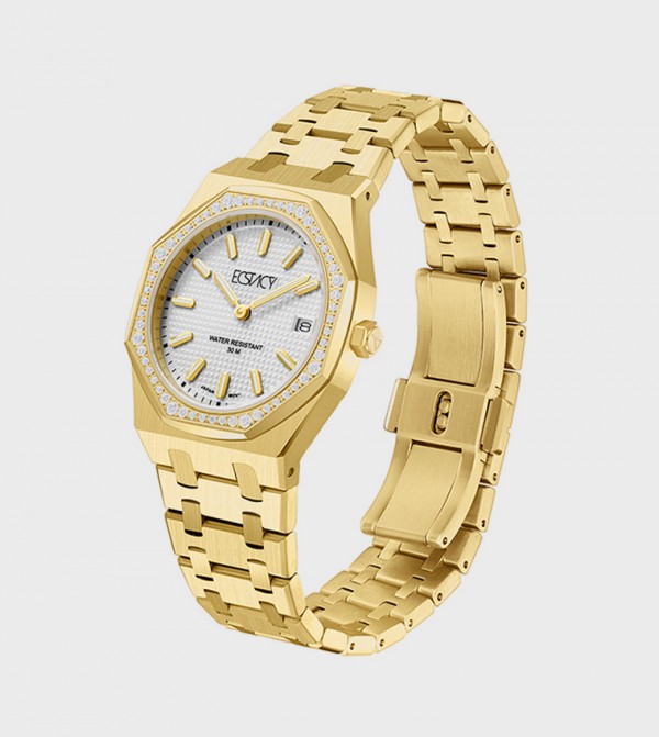 Ecstacy  - Gold Analog Watches