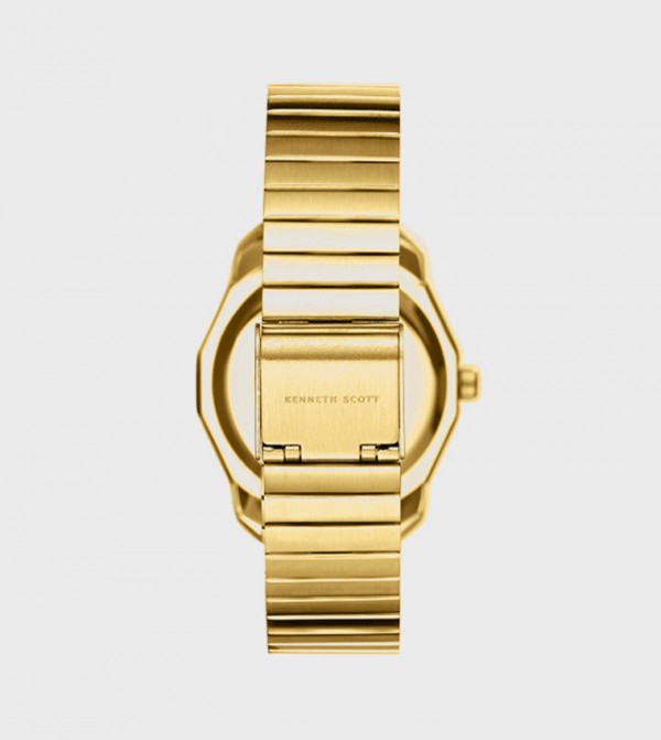 Kenneth Scott  Watches - Gold Analog Watches