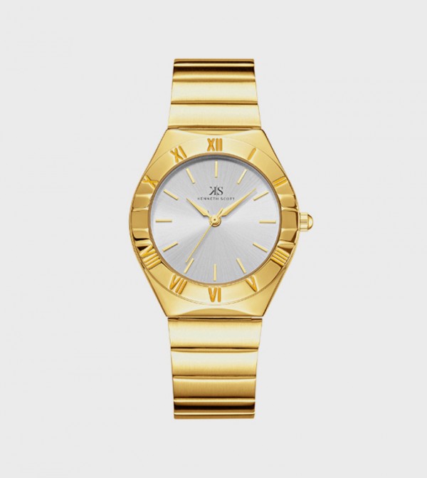 Kenneth Scott  Watches - Gold Analog Watches