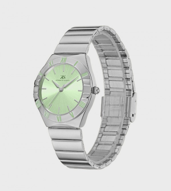 Kenneth Scott Kenneth Scott - Silver Analog Watches