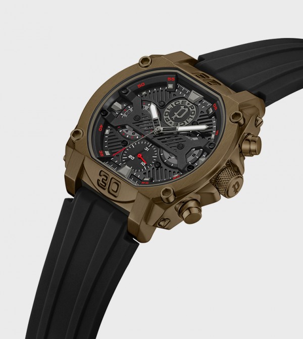 بوليس ساعات - أسود ساعات