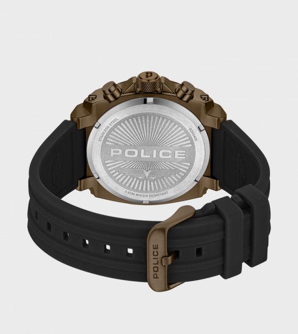 بوليس ساعات - أسود ساعات